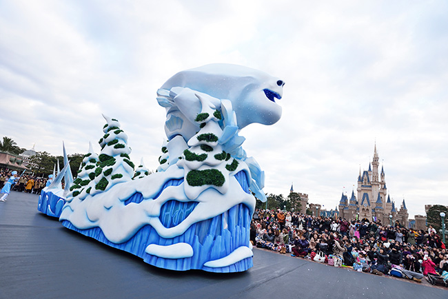 東京ディズニーランド,アナとエルサのフローズンファンタジー,フローズンファンタジーパレード,マシュマロウ