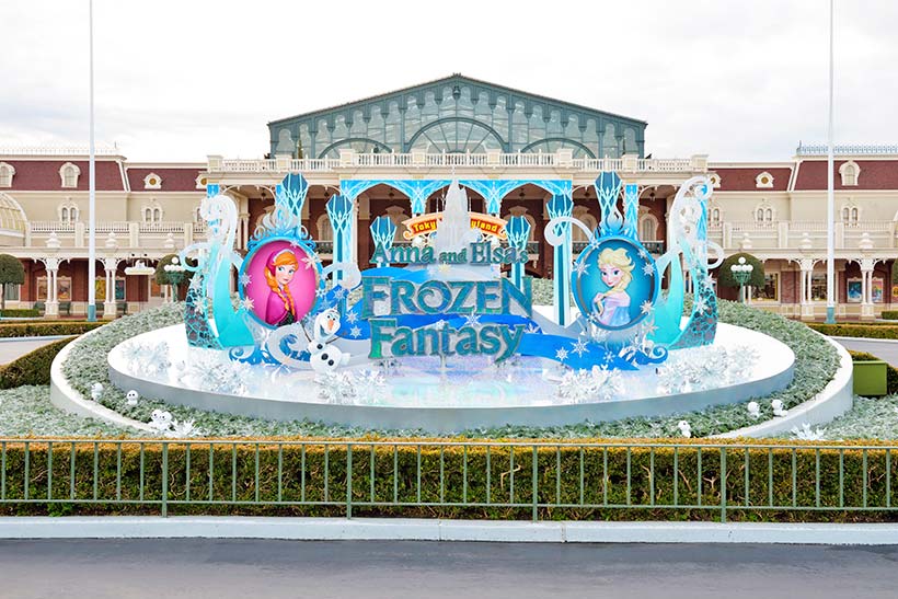 公式 本日からスタート ディズニー映画 アナと雪の女王 の世界が東京ディズニーランドに 東京ディズニーリゾート ブログ 東京ディズニーリゾート