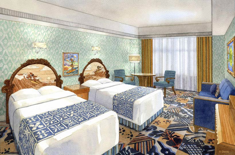 ディズニーアンバサダーホテル「スティッチルーム」の画像