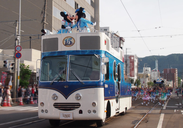 公式 函館港まつりにディズニーの仲間たちが登場 東京ディズニーリゾート ブログ 東京ディズニーリゾート