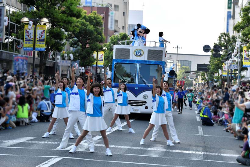 「東京ディズニーシー15周年スペシャルパレード “ザ・イヤー・オブ・ウィッシュ”」の様子５