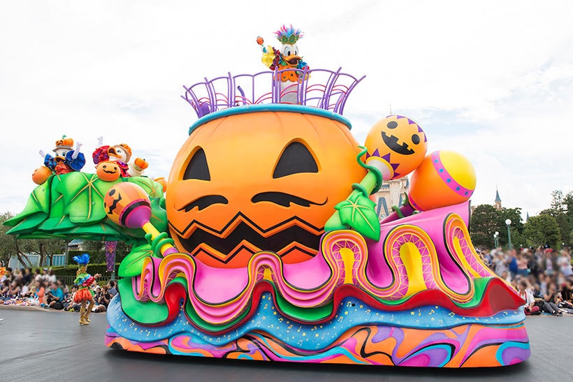 東京ディズニーランドのパレード「ハロウィーン・ポップンライブ」の画像４