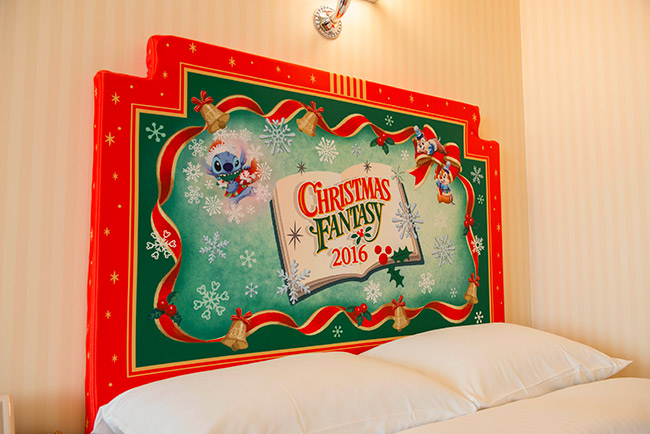 ディズニーアンバサダーホテル,クリスマス・ファンタジー,デコレーション,客室