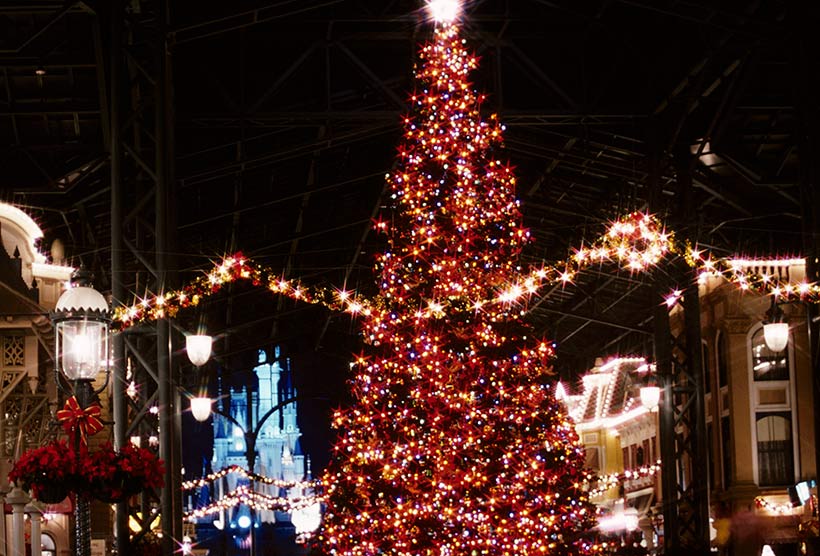 東京ディズニーランド,クリスマス・ファンタジー,クリスマスツリー