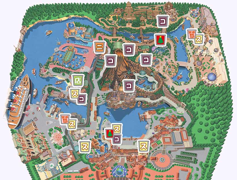 公式 ほっこりぽかぽか 冬のあったかドリンクmap 東京ディズニーリゾート ブログ 東京ディズニーリゾート