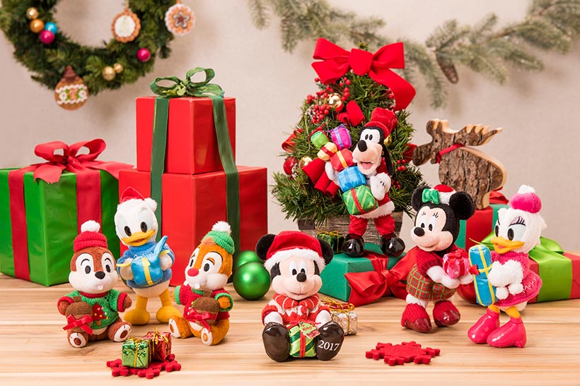 東京ディズニーシー ２０２１クリスマス ぬいぐるみバッジ5点セット 