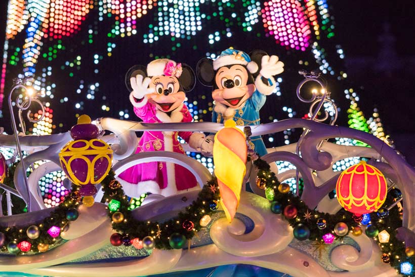 東京ディズニーリゾート、東京ディズニーシー、ディズニークリスマス、カラー・オブ・クリスマス、ミッキー、ミニー