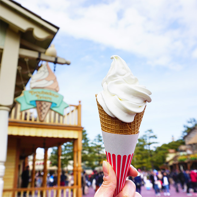 東京ディズニーランド,ファンタジーランド,ソフトクリーム