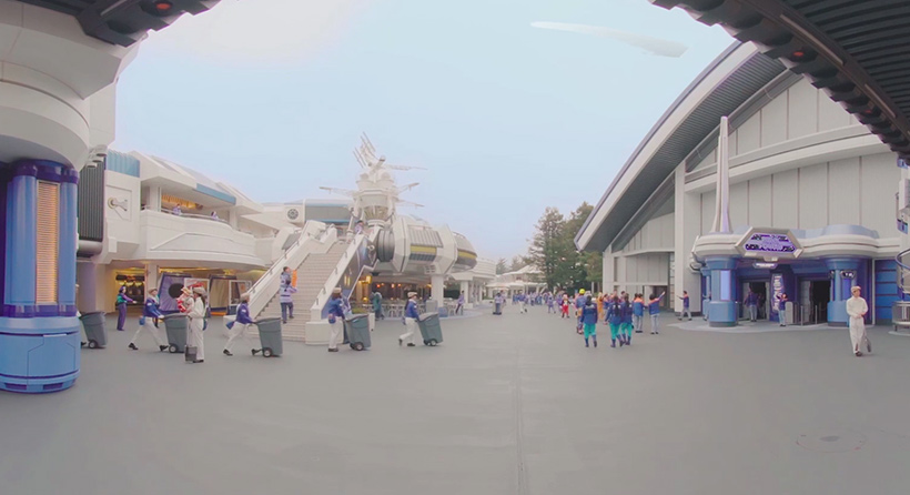 公式 トゥモローランドを舞台にした 360度動画でまちがいさがし 東京ディズニーリゾート ブログ 東京ディズニーリゾート