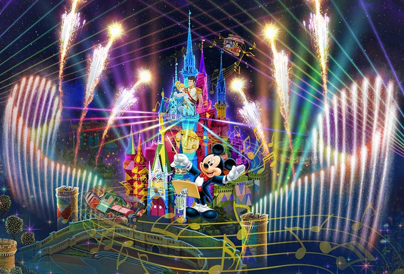 ナイトタイムスペクタキュラー「Celebrate! Tokyo Disneyland」の画像