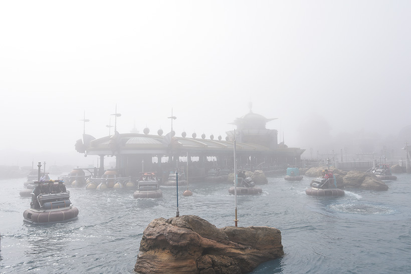 ポートディスカバリー,東京ディズニーシー,アクアトピア,濃霧