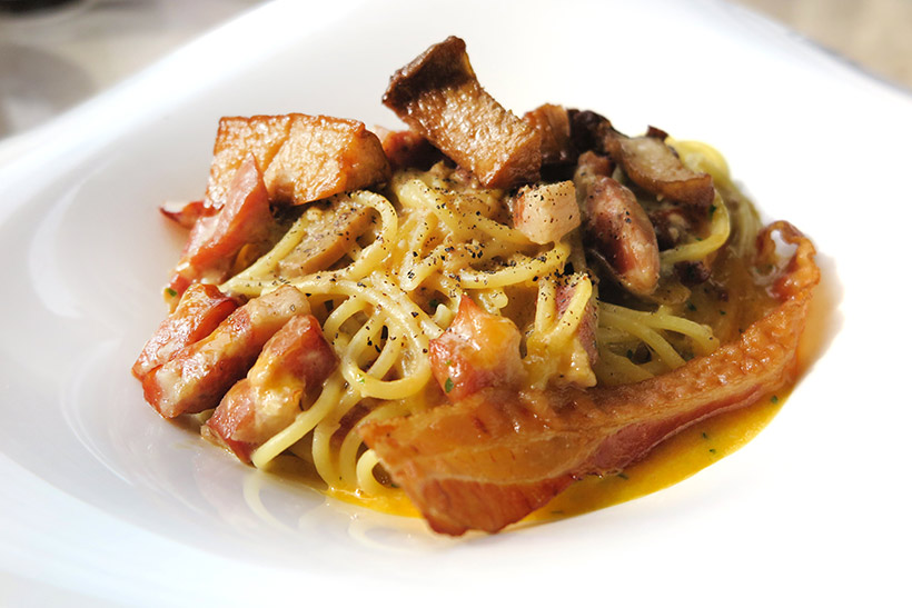 “スパゲッティ･カルボナーラ”の画像