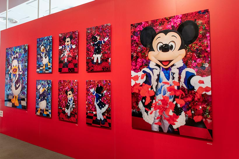 東京ディズニーリゾート・フォトグラフィープロジェクト「イマジニング・ザ・マジック」写真展,写真家の蜷川実花さん,会場の様子