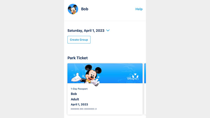 Purchase Park tickets in advance with the Tokyo Disney Resort App!