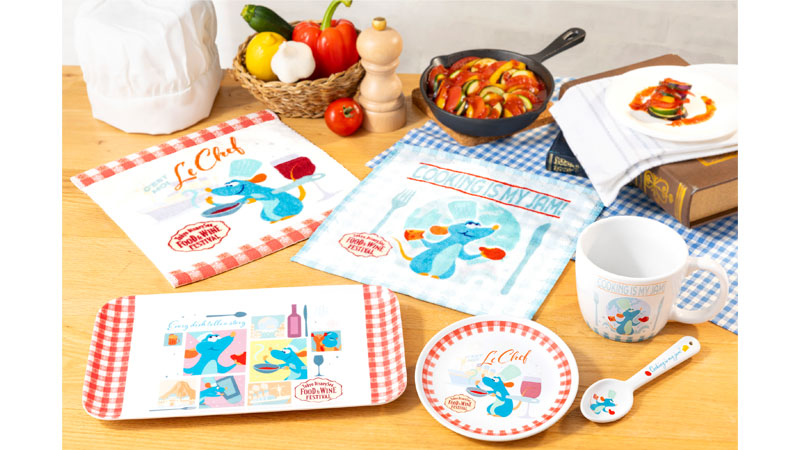 以迪士尼・皮克斯電影<br /> 《料理鼠王》的雷米<br /> 為設計主題的商品