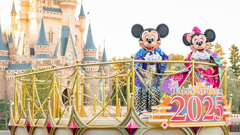 New Year at Tokyo Disney Resort