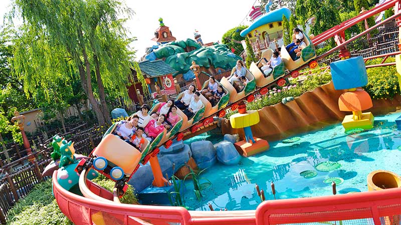 艾芝迷你雲霄飛車「淋濕」版本