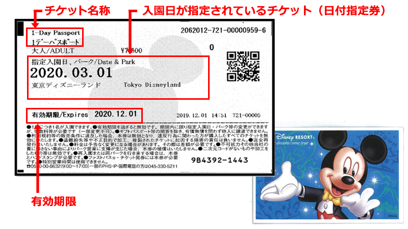 公式 パーク再開前のチケット 年6月24日以前に購入 東京ディズニーリゾート