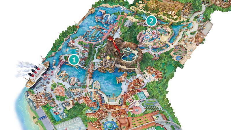 東京ディズニーシーの対象施設