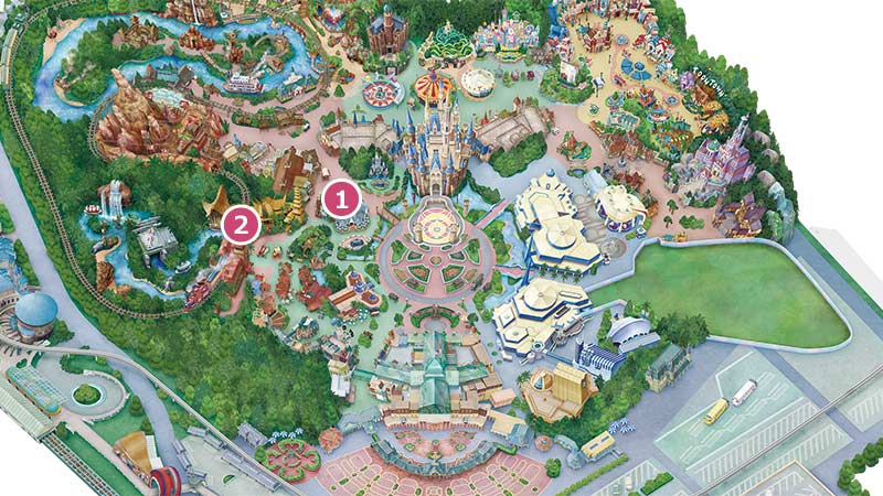 東京ディズニーランドの対象店舗