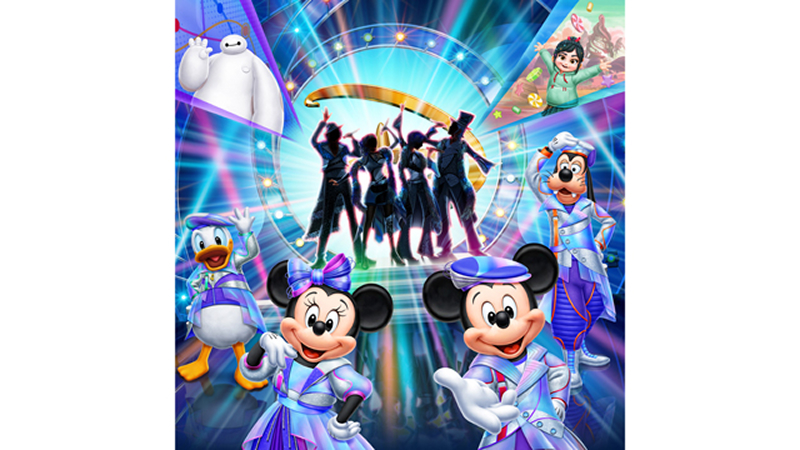 2026年9月30日来訪分より、新しいエンターテイメントプログラム「The D-Groovationz4 Live: Happy! Funky! Groovy! Tour」が選択できるようになりました。