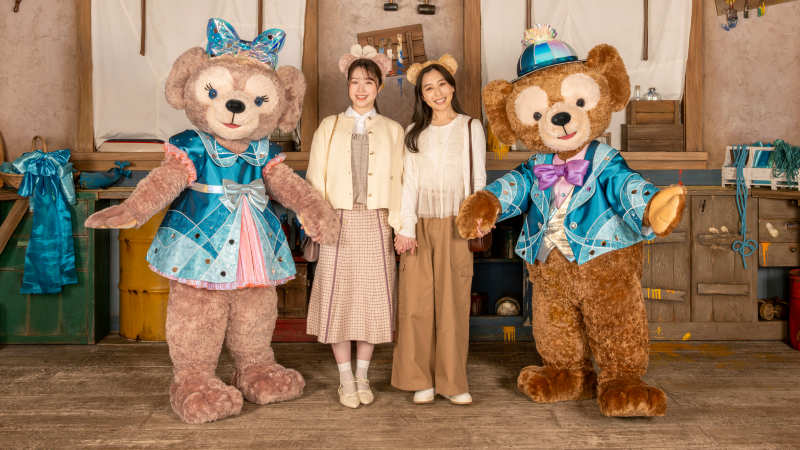 【東京ディズニーシー25周年記念】ケープコッド・クックオフのショーレストランとバケーションパッケージ限定キャラクターグリーティングを楽しむ 2DAYSのイメージ